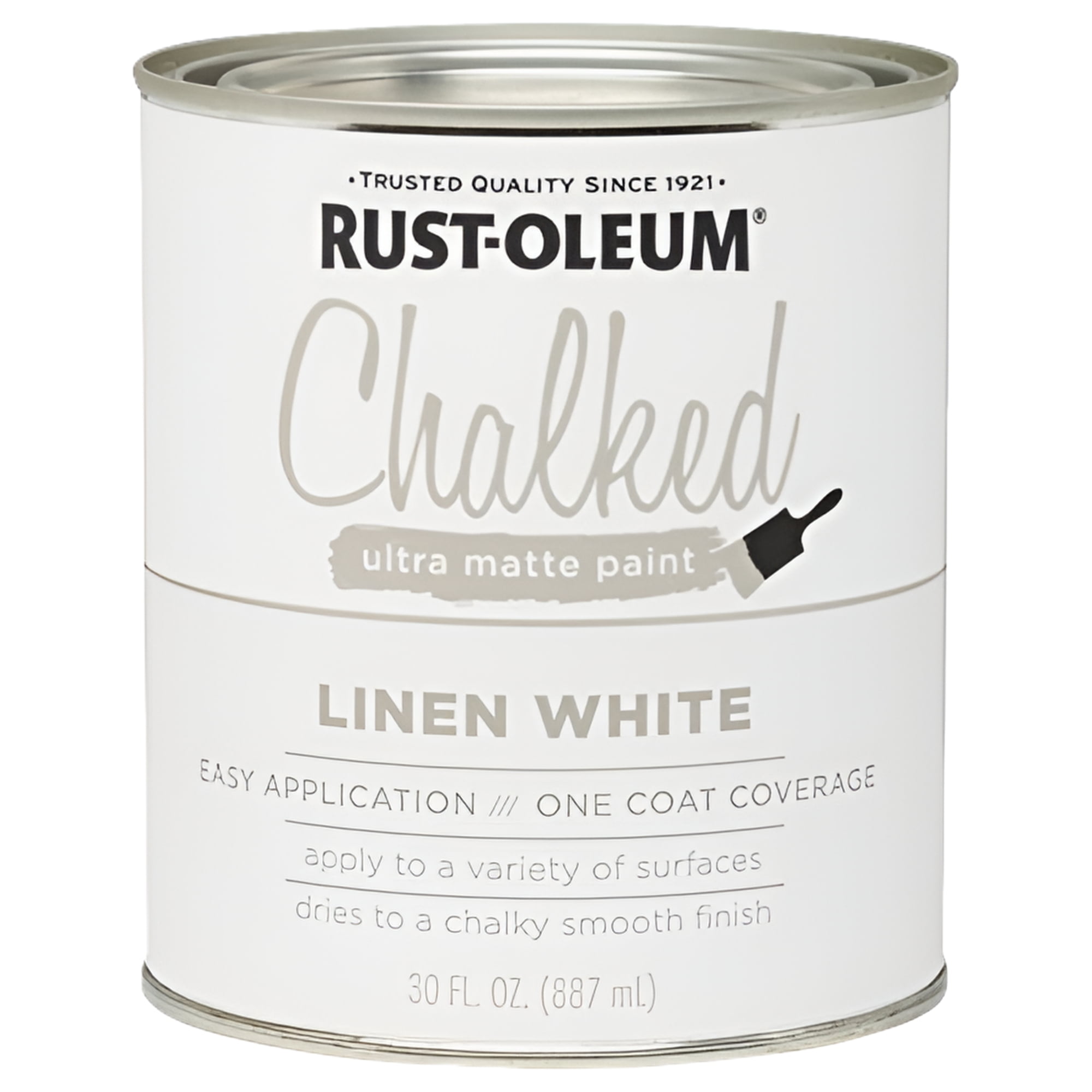 Rust Oleum 241168 White Appliance Epoxy Paint Quick Drying Perfect for Wood Furniture Coating Walmart