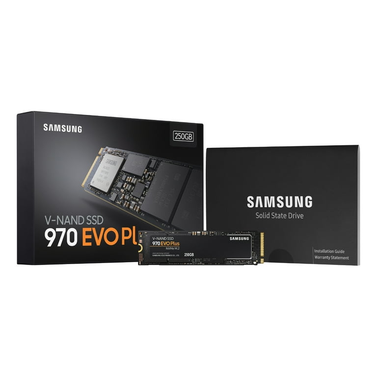 Samsung SSD 970 EVO Plus M.2 PCIe NVMe 250 Go