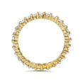 thumbnail image 2 of 1 1/2ct Prong Diamond Eternity Ring 14K Yellow Gold, 2 of 2