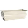 thumbnail image 1 of H Potter Herb Pots Indoor Planters with Drainage and Tray White Succulent Planter Window Sill Box Large Rectangular Outdoor Kitchen Flower Pot Garden Succulents Plants Ivory, 1 of 4