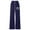 Navy, variant on HOWPAY Bowknot Print Baggy Sweatpants Girls Workout Casual Joggers Elastic Waist Wide Leg Pants with Pockets Loose Fit Sweat Pants Light Purple
