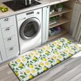 thumbnail image 3 of Yellow Lemon Fruit Slices White Pattern Kitchen Rug Mat,Kitchen Runner Rugs Non Skid Washable,Decorative Kitchen Floor Mats for Kitchen,Sink,Laundry,17"x47.2", 3 of 7