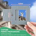 thumbnail image 4 of 3 pack View Finder, View Finder with Sliding Mechanism, View Finder for Painting, Drawing, Photography, and Any Other Place Where, Composition is Required, 4 of 5