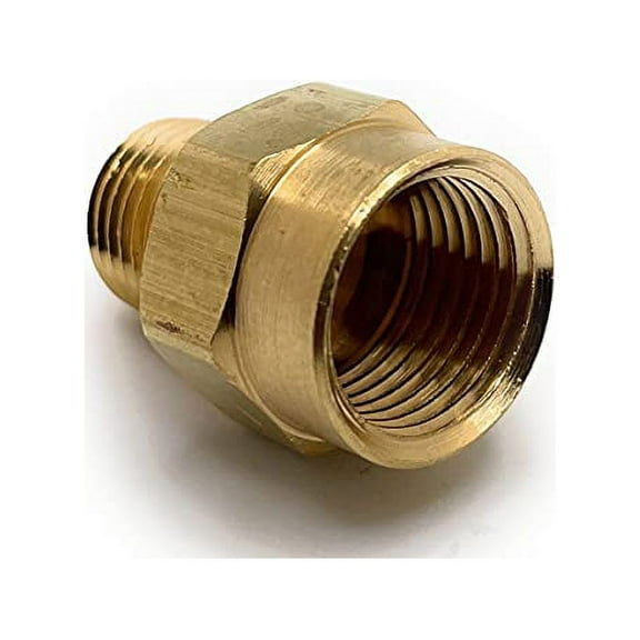 Miller / Smith 1/4" Male NPT x 5/8-18 Female outlet Bushing, Pack of (1)