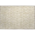 thumbnail image 2 of Addison Rugs Mayfield Washable Traditional Diamond Beige Rectangle Rug, 1'8" x 2'6", 2 of 5
