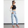 thumbnail image 3 of Round Neck Sleeveless Cotton Camisole Tank Top, 3 of 5