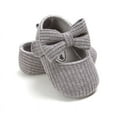thumbnail image 5 of Fymall Newborn Infant Baby Soft Sole Bow-knot Crib Shoes, 5 of 5