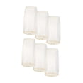 thumbnail image 2 of Bolsa para pelucas de 6 piezas, para guardar extensiones de cabello, ahorra espacio, a prueba de polvo, portátil, para viajes diarios y hogar. beige, 2 of 8