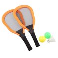 thumbnail image 3 of SHOWERORO Tennis Racket Kids 5Pcs Orange Childrens Cloth Art Indoor Use, 3 of 8