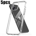 thumbnail image 3 of Funda de teléfono transparente para iPhone 16, 11, 12, 13, 14, 15 Pro Max, silicona TPU suave para iPhone XS Max XR, funda trasera transparente, 3 of 5