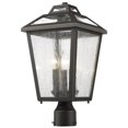 thumbnail image 1 of Z-Lite Bayland 3 Light Outdoor Post Mount Light in Oil Rubbed Bronze, 1 of 1