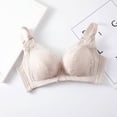 thumbnail image 1 of Sujetador push up de copa plana ajustable de 8 cm con copa no vacía extra gruesa para mujer, ropa interior de pecho pequeño, antiflacidez, 1 of 6