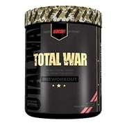 Redcon1 Total War - Pre Workout Powder, 50 Servings, Boost Energy, Increase Endurance and Focus, Beta-Alanine, 350mg Caffeine, Citrulline Malate, Nitric Oxide Booster - Keto Friendly (Watermelon)