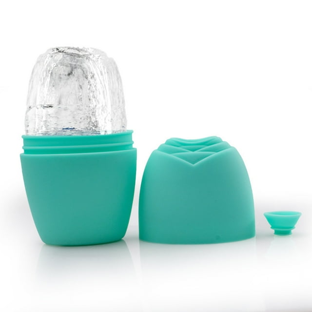 Pisexur Belleza Maquillaje Rodillo de hielo para rostro y ojos Rodillo de hielo facial para el cuidado de la piel Hielo facial para líneas finas Piel brillante Mejora el brpara mujeres y hombres