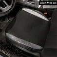 thumbnail image 2 of Zyutaosan 2PC Bling Car Seat Cover Interior Accessories Breathable Front Seat Cushion NonSlip Universal Seat Cover For Women&Girls For Bmw, 2 of 4