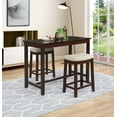 thumbnail image 4 of Linon Cessford Counter Height Pub Table, 36" Tall, Espresso, 4 of 8