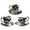 06> 3Pcs(A,B,C), variant on Royal Skull Coffee Mug, Gothic Tea Cup for Tea Parties, Halloween Themed Activities, Skull Coffee Mug Halloween Gifts, Great for Coffee Lovers and Collectors 3Pcs(A,B,C)