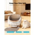 thumbnail image 5 of Invengo Automatic Cat Litter Box Self Cleaning, Large Litter Box for Multiple Cats, Ultra-Quiet with Advanced Odor Control, Safety Sensors, App Control, Champagne, 5 of 15