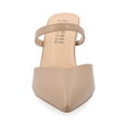 thumbnail image 6 of Journee Women's Yvon SuperNatural Shades Narrow Width Pointed Toe Mule Pumps, 6 of 9