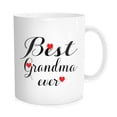 thumbnail image 1 of Waldeal Best Grandma Ever Coffee Mug for Grandmother, Mom, Wife, Unique Ceramic Mug, Fun Gifts for Her on Mother's Day, Birthday, or Christmas, Cute Coffee Cup for Mama, and Coffee-Loving Women, 1 of 8