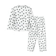 thumbnail image 2 of Uemuo Turtle Pattern Womens Pajama Sets,PJ Set for Women,Pajamas for Women Logo,Long Sleeve Pajama Set for Women,Soft Long Sleeve Top With Pants-X-Large, 2 of 9
