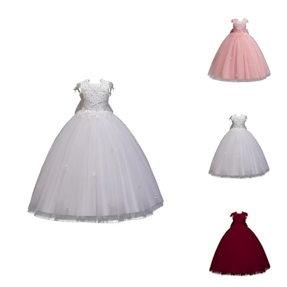 Spring Summer Children's Dress Puffy Dress Princess Dress Girl Model Catwalk Dress Party Dress Girls formal Dress for Birthday Wedding Pageant
