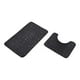 thumbnail image 2 of Juego de Alfombras de Baño | Alfombrilla de Espuma y Cojín para Inodoro | Microfibra Suave y Absorbente con Relleno de Espuma Gruesa | Base Antideslizante | Lavable a Máquina | Cómoda Alfombrilla par, 2 of 2