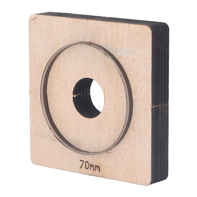Cortador De Cuero, Herramienta Manual De Alta Precisión, Borde De Corte Limpio, Troquel De Perforación, Acero De aleación, Madera De Abedul Para Bricolaje