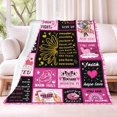 thumbnail image 2 of LHSHID Get Well Gifts for Women Huge Healing Blanket with Inspirational Words Sunflower Gifts for Women Sympathy Inspirational Blanket Soft Comfort Throw Blankets 40"x50", 2 of 8