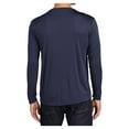 thumbnail image 2 of Mens Long Sleeve PosiCharge Competitor Polyester Tee Shirt True Navy 4XL, 2 of 8