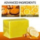 thumbnail image 5 of Barra de jabón facial de cúrcuma y vitamina C - Limpiador antioxidante natural para iluminar la piel, mejorar el tono y reducir la pigmentación - Limpiador facial hidratante para todo tipo de pieles, 5 of 5