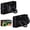 Black, variant on AMBULL 2 Pack Tractor Bucket Hooks with Tie Down Ring, Grade 70 Forged Steel Bolt On Grab Hook Tow Hook Mount with Backer Plate, Work Well for Tractor Bucket, RV, UTV, Truck, Max 15,000 lbs DarkGreen