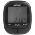 thumbnail image 1 of 1 cronómetro duradero, odómetro digital, velocímetro preciso, tabla de códigos portátil para ciclismo de montaña (negro), 1 of 6
