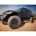 thumbnail image 3 of Fits 2018-2023 Jeep Wrangler JL Raptor Series Nerf Bar RTS74JP Magnum RT; With Drop Down Steps; Powder Coat; Textured Black; Steel; Rocker Panel Mount, 3 of 3