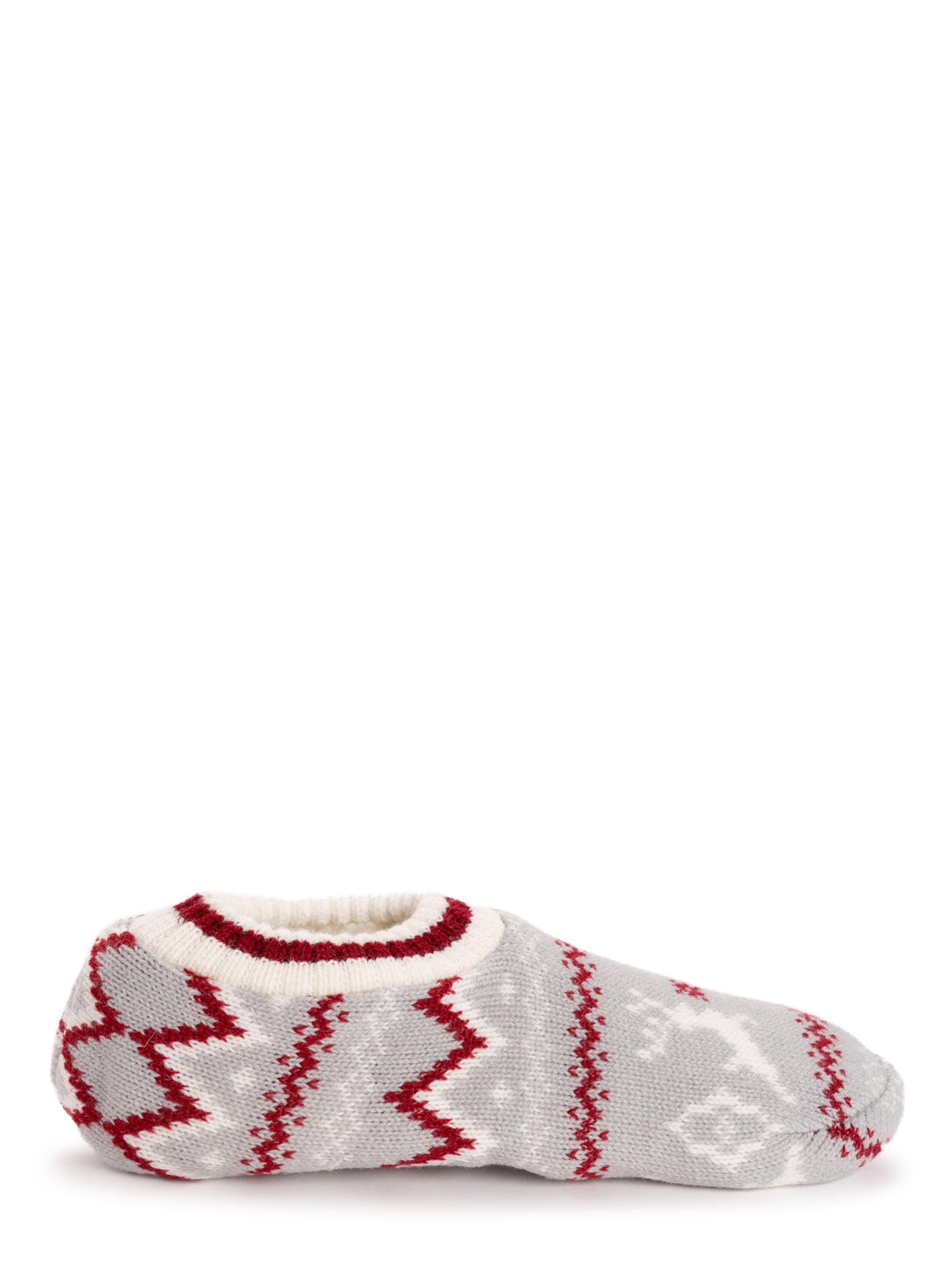 Muk Luks Women's Sweater Low-Cut Slipper Sock Gift Set