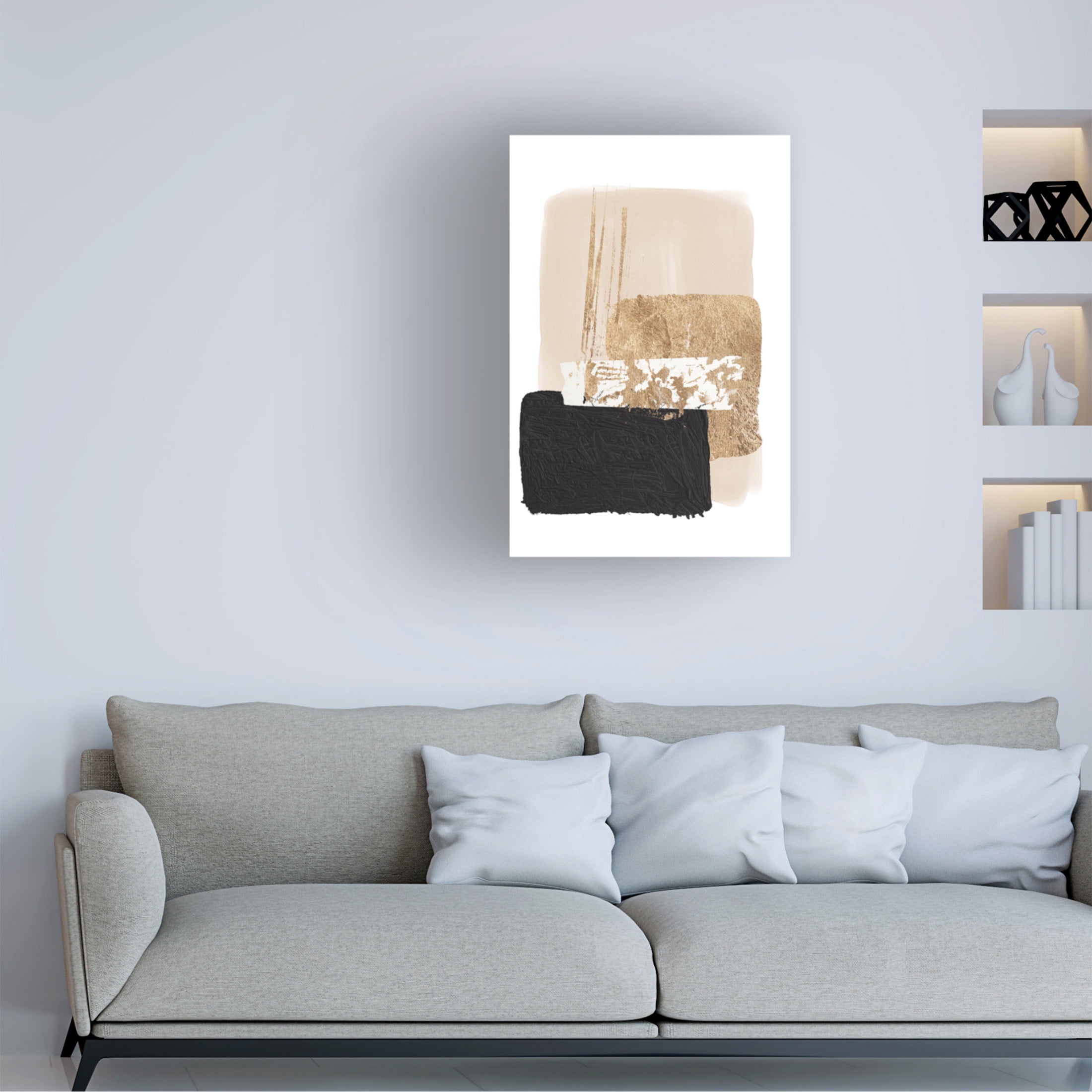 Trademark Fine Art Sally Ann Moss Glorious 3 Canvas Wall Art