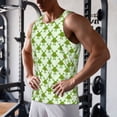 thumbnail image 5 of Yiaed Cute green monster Print Mens Compression Shirt Slimming Body Shaper Vest Workout Tank Tops Abs Abdomen Undershirts-XX-Large, 5 of 7