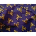 thumbnail image 4 of oneOone Silk Tabby Fabric Floral Block Print Sewing Fabric BTY 42 Inch Wide, 4 of 4