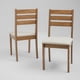 thumbnail image 1 of Sillas Para Comedor Brasilia Café 2 Piezas Loomber, 1 of 7