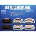 thumbnail image 3 of IPCW FLR97CT Ford F150- F250 Ld 1997 - 2003 LED Tailgate Handle- Chrome Red Led- Clear Lens, 3 of 3
