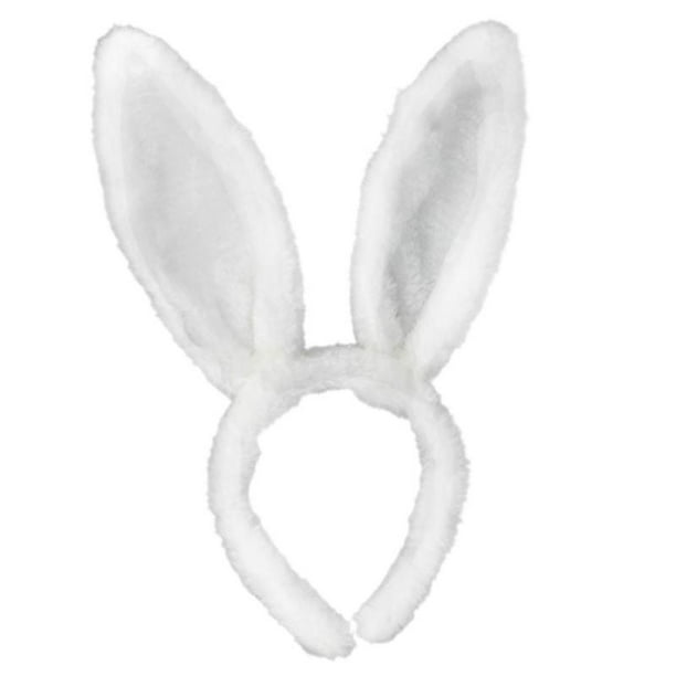 Easter Festival Fluff Rabbit Ears Headband Headwear Dress Up Prop Funny ...