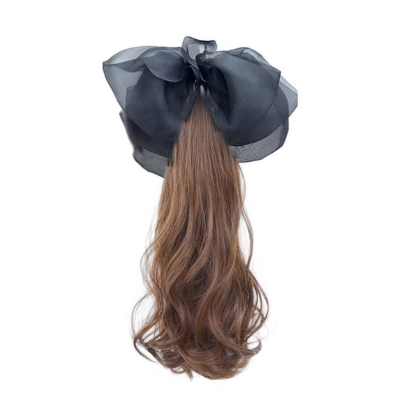 ZOUBAOQ Clip On Ponytail Hair Extension Synthetic Ponytail Hair Pony Tail Hair Hairpiec