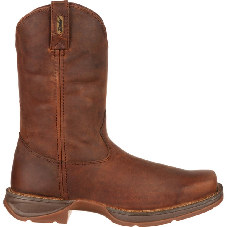 Durango Brown Pull-On Western Boot - Walmart.com display picture 1