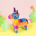 thumbnail image 4 of Decorativo Smashing Juguete Relleno de Cumpleaños para Fiesta de Cumpleaños Mini Colorido Burro de Juguete, 4 of 4