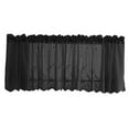 thumbnail image 4 of Kitchen Curtains Or Valance for Bathroom Short Coffee Curtain Curtains , Black-Valance-130x41cm, 4 of 8