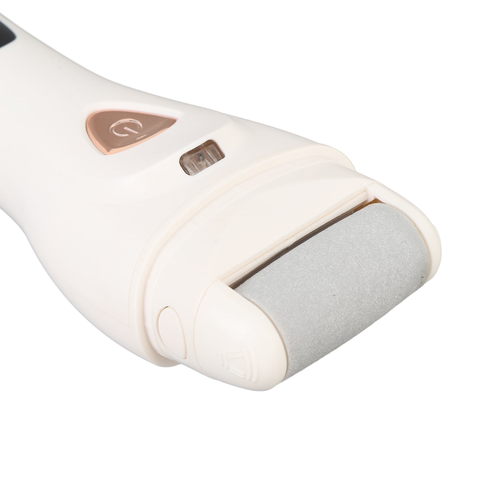 Rupoun Electric Callus Remover for Feet, Professional Rechargeable Waterproof Foot File with Digital Display, Portable Pedicure Tool for Dead Skin and Calluses, 8.27 inches / 21 cm, White