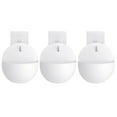 thumbnail image 3 of Visland 13.5cm Semicircle Wall Mounted Hanging Planters with Strong Adhesive Hooks (3 Count), 3 of 9
