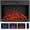 26", variant on ARLIME 28 Inch Electric Fireplace Inserts in-Wall Recessed and Freestanding Fireplace Heater, 1400W Electric Room Heater Indoor with 3D Adjustable Flame, Remote Control, Thermostat and Timer