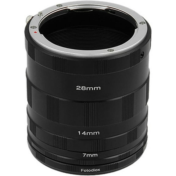 Fotodiox Macro Extension Tube Set for Nikon F Mount SLR Cameras for Extreme Close-up Photography
