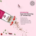 thumbnail image 3 of PACK of 6-Onion Salt 2.3 oz Convenient Grinder Cap Healthy Warm Toasty Kitchen Staple Used for Seasoning Marinades Coatings Dressing Ideal for Soups Stews Stir Fries Meatballs by Pride of India, 3 of 5